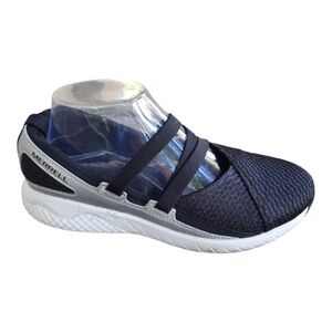 Merrell 1six8 MJ AC+ black silver slip-on strappy sneakers J45588 size 7.5